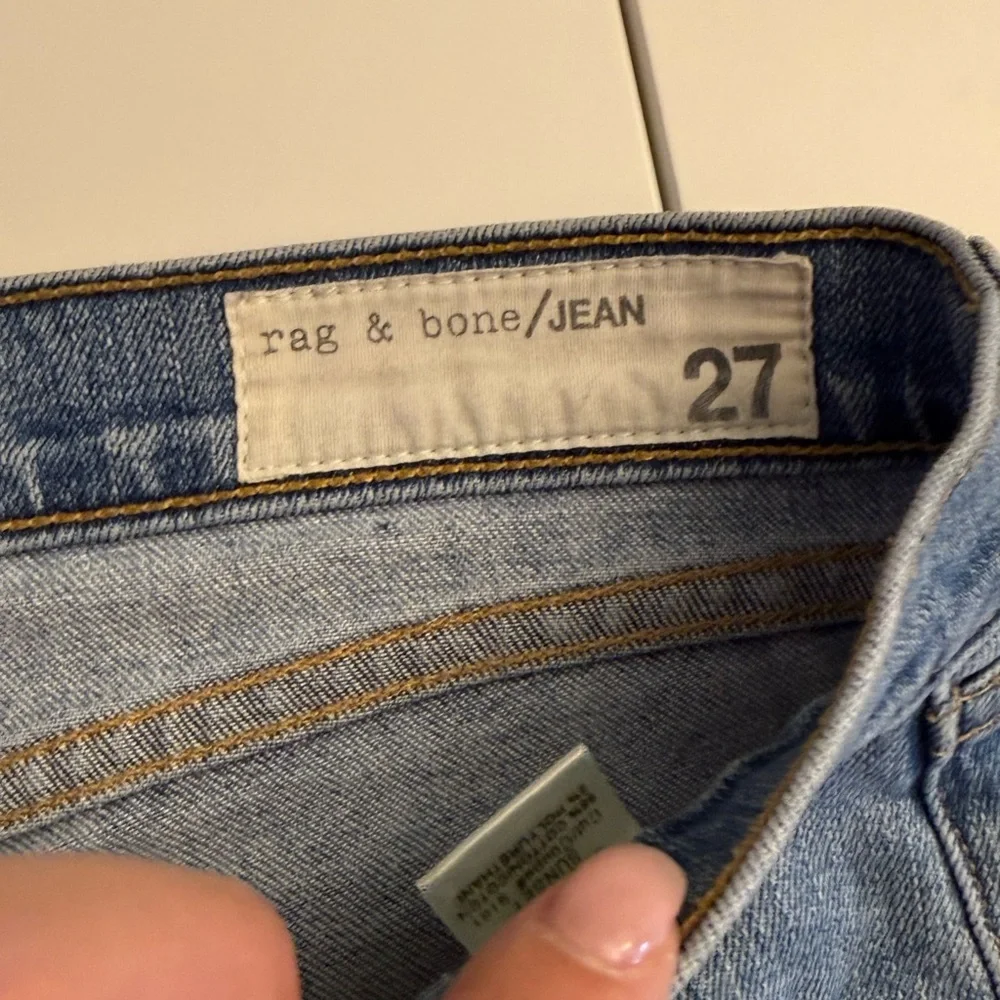 Y2K Rag & Bone/Jean Women's The Dre Low Rise Skinny Jeans Color Sunset Size 27 - Picture 7 of 13